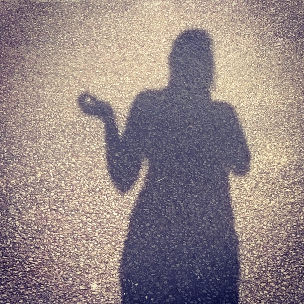 My #InShadowSelfie for Invisible mental and physical illness Awareness © Lisa Shambrook
