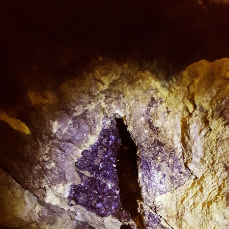 Treak Cliff Cavern - Castleton - Blue John Fluorite - The Last Krystallos