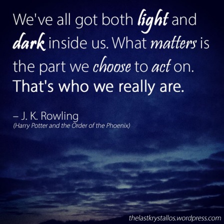 Both Light and Dark - J. K. Rowling - The Last Krystallos