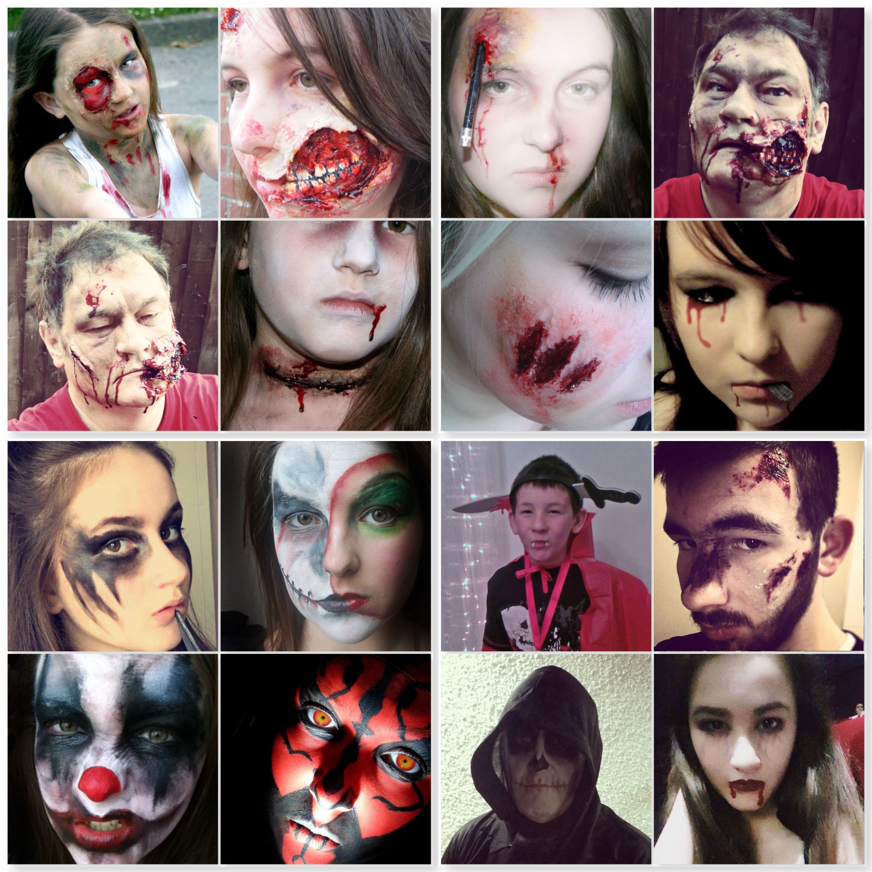 Halloween - Zombies, Evil Clown, Darth Maul, The Grim Reaper - The Beast Bits of Halloween - The Last Krystallos